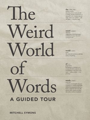 cover image of The Weird World of Words